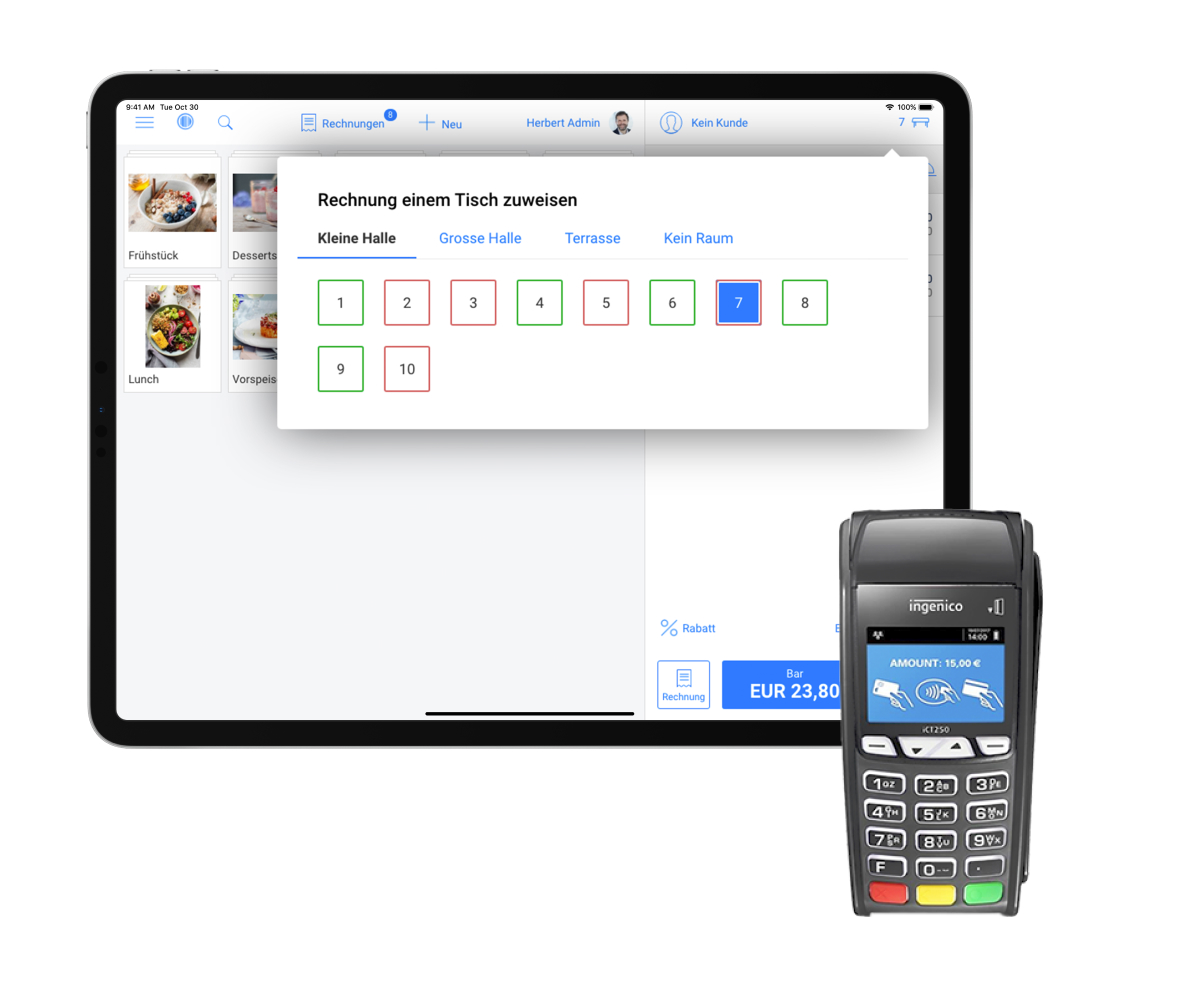 Gastronomie-Kassensystem-Kartenzahlung-Tischplan